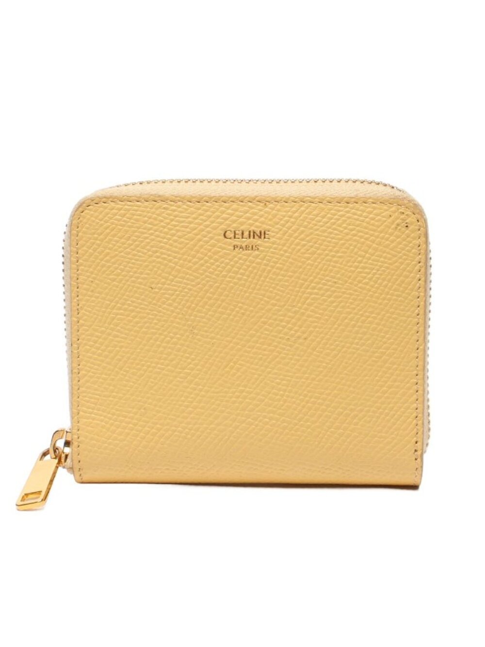 Celine Bifold Wallet Yellow